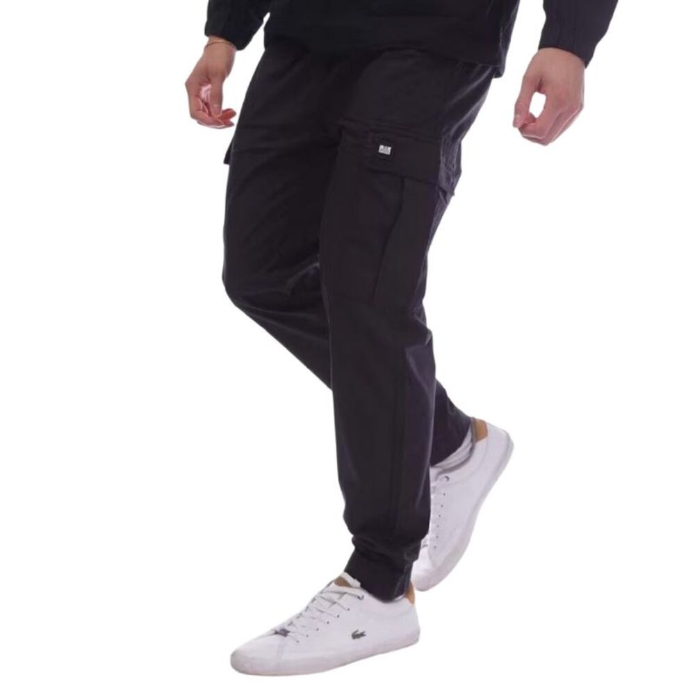 Weekend Offender Mens Ontario Slim Cargo Pants / Black